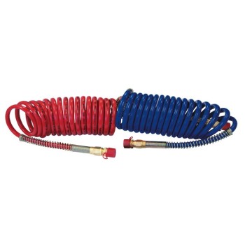 Red & Blue Suzie Coil Set - Short Tail